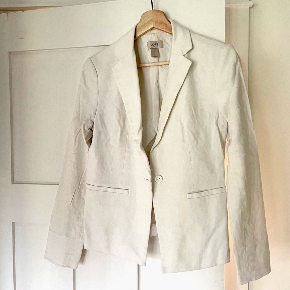 Loft Linen Blazer